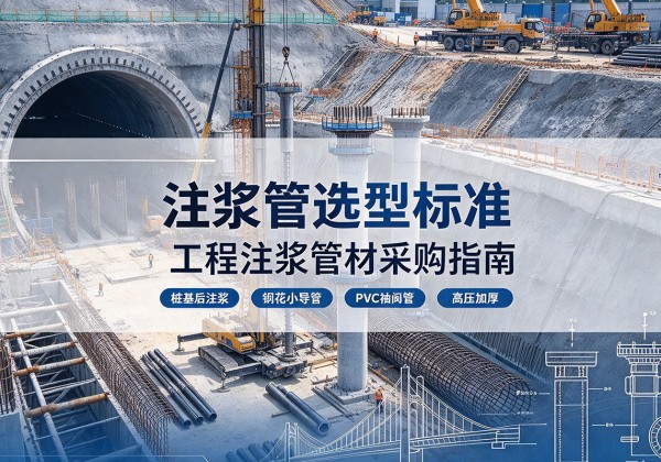 思茅注浆管选型标准